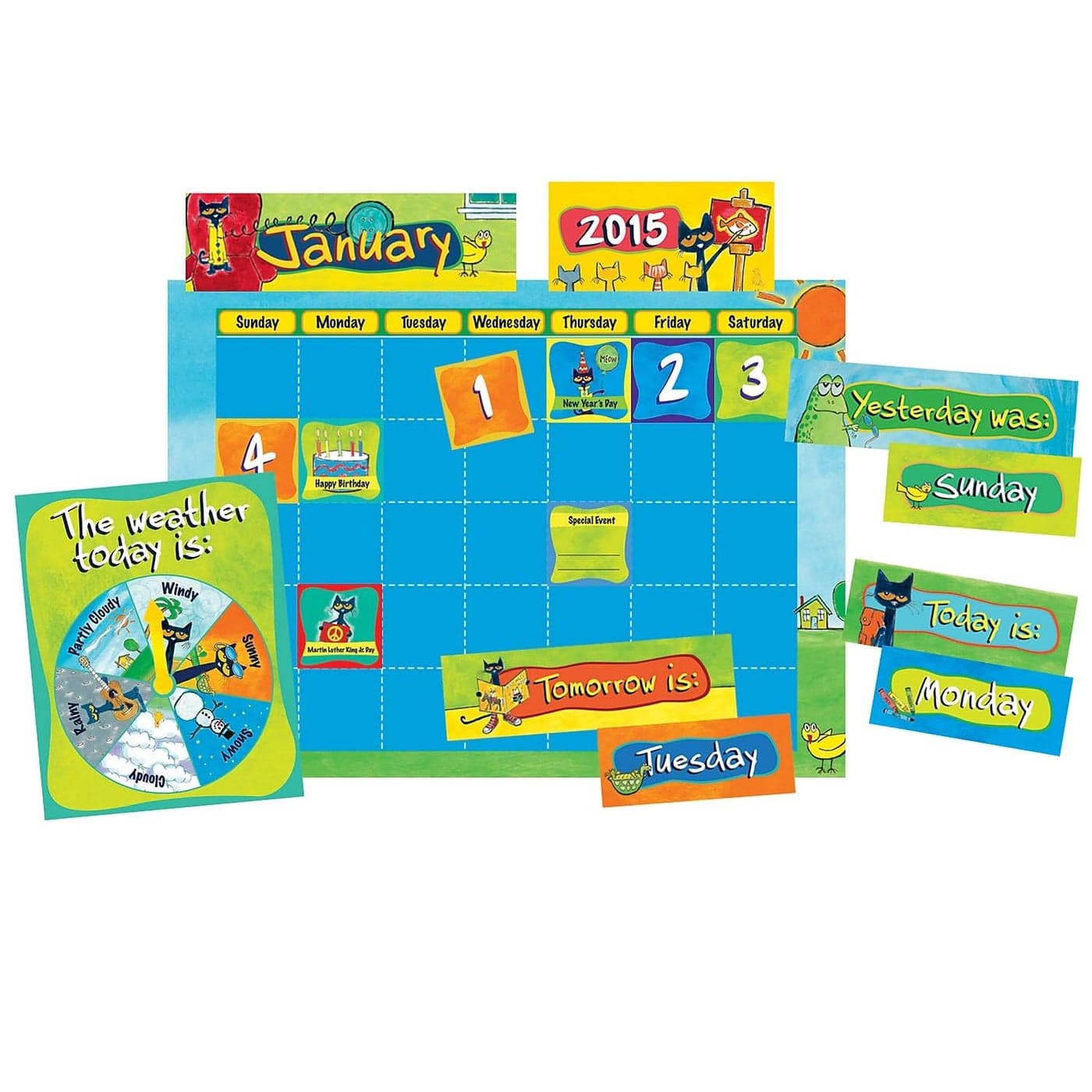 Edupress Pete the Cat Calendar Kit EP62388