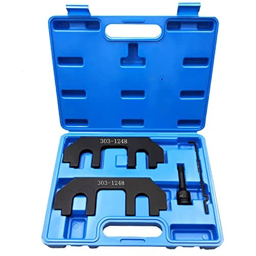 JoyTube Camshaft Holding Tool Kit with Chain Tension Tool and RT11 Impact Ribe Bit Socket Timing Chain Alignment Holder with Case Compatible with Ford Lincoln Mercury 4V Engines 3.5L 3.7L