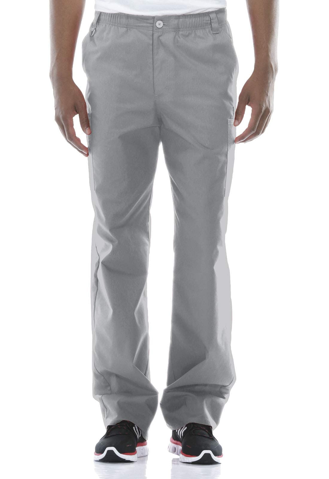 Dickies Mens EDS Signature Zip Fly PullOn Scrub Pant Grey XLarge