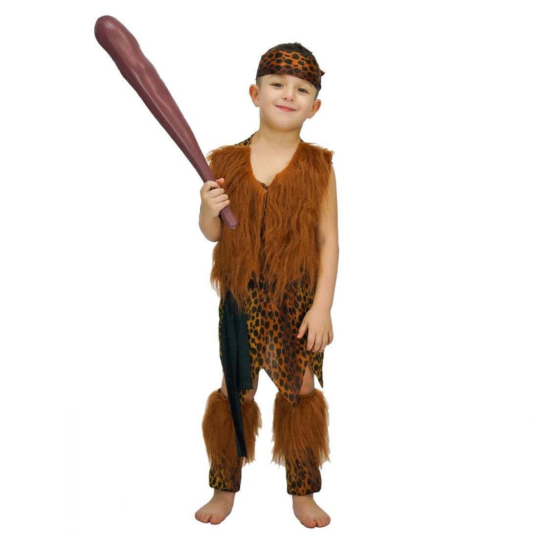 KalcyKizz Boys Caveman Costume For Children 46Y