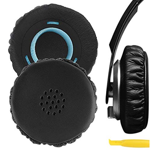 Geekria QuickFit Replacement Ear Pads for Sony MDR-XB300 Headphones, Ear Cushions (Black)