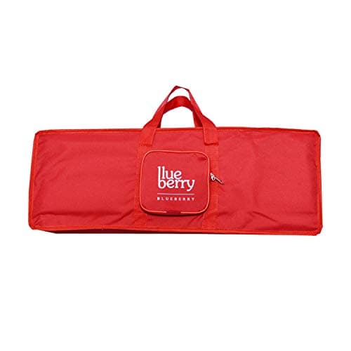 Blueberry KB-30 Keyboard Padded Gig Cover Bag Compatible with Casio MA 150 Keyboards (RED)