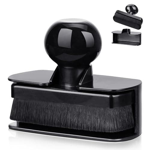 BABYSHEEP Car Tire Shine ApplicatorLarge Vegan Tire Shine Brush Automotive Tire Dressing Applicator Brush with Storage Stand for Tire Detailing Car Wash Kit Black 36 Inch Length Black