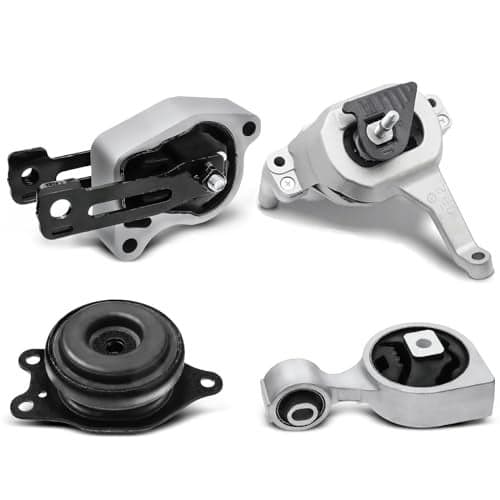 A-Premium 4PCS Engine Motor Mount and Transmission Mount Set Compatible with Nissan Altima 2007 2008 2009 2010 2011 2012, 2.5L, Replace# 11220-JA000 11350-JA00A