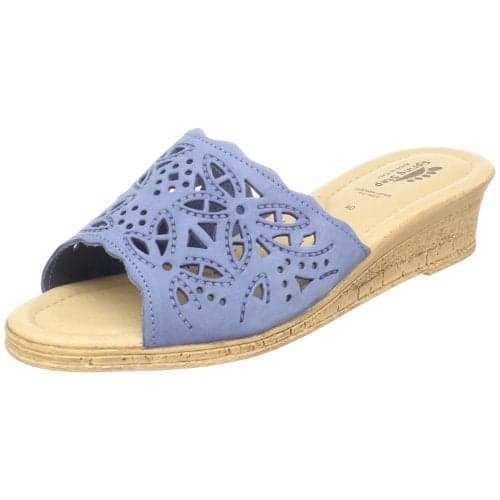 Women's Spring Step Slide Sandals BLUE 38 M EU, 7.5-8 M