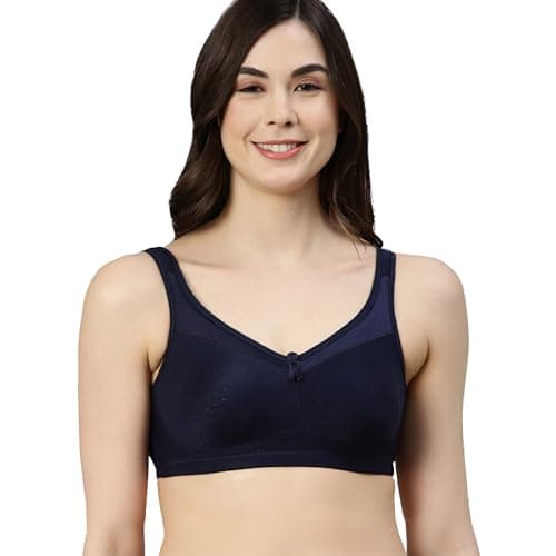 Enamor FB12 Full Support Smooth Super Lift Bra - Non-Padded, Wirefree & Full Coverage
