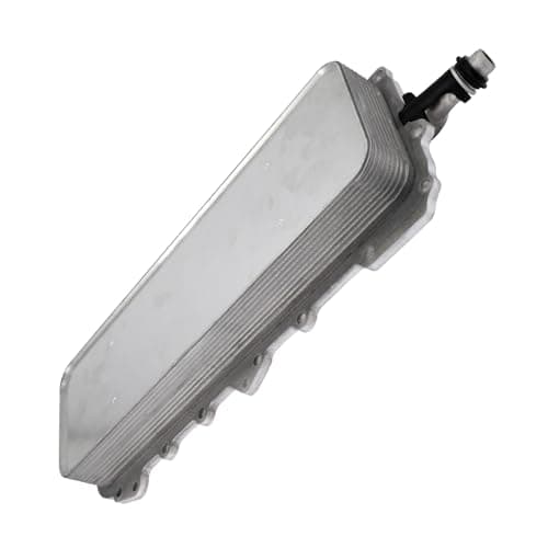 AULINK LR010754 Engine Oil Cooler Compatible with 2014-2020 Land Rover Discovery LR4 Range Rover Sport/Velar, For 2014-2021 Jaguar XE XF XJ XK F-Pace F-Type 3.0L 5.0L V6 V8, AJ811959 9W836A642AF