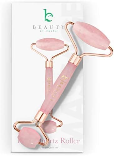 Rose Quartz Face Roller Relaxation Gifts for Women Skin Care Tools for Fine Lines and Wrinkles Teenage Girl Gifts Beauty Gift Ideas Face Massager Tools Facial Tool Self Care Gift for Women