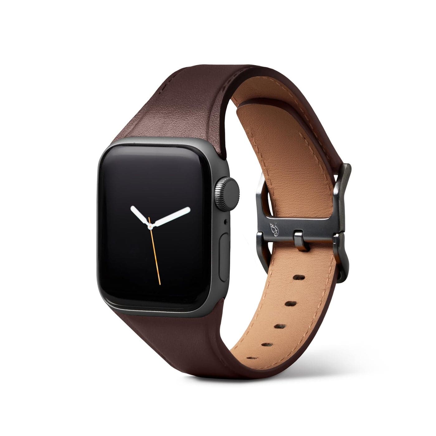 Bellroy Classic Watch Strap Band Compatible with Apple Watch Adjustable for Work or Casual wear Ganache