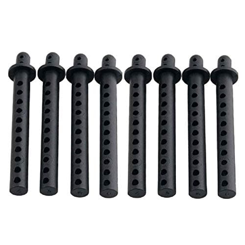 ShareGoo 8PCS 68mm Plastic Body Post RC Car Shell Holder Mounts Compatible with 110 4WD Remote Control Car OffRoad Buggy Truck