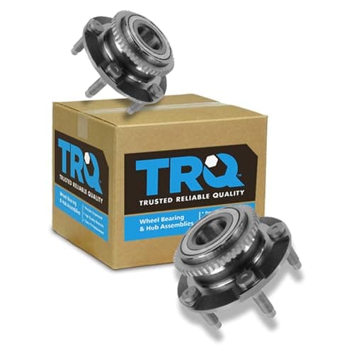TRQ 2 Piece Front Wheel Bearing Hub Assembly Set Compatible with 19942004 Ford Mustang