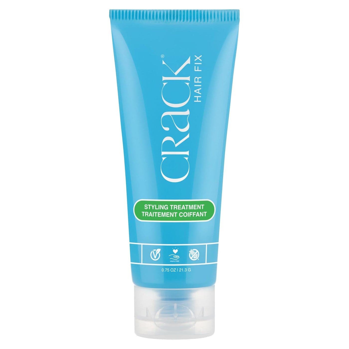 Crack HAIR FIX Styling Treatment MultiTasking AntiFrizz LeaveIn Styling Cream with Protection from Humidity Chlorine Heat Treatments Sun 75 oz