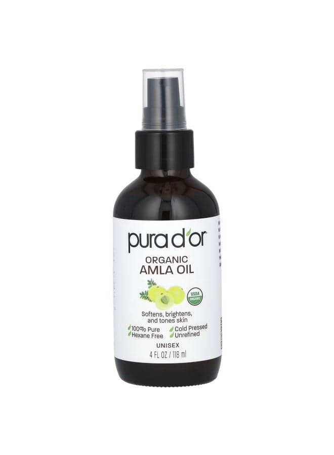 Pura D'or, Organic Amla Oil, 4 fl oz (118 ml)