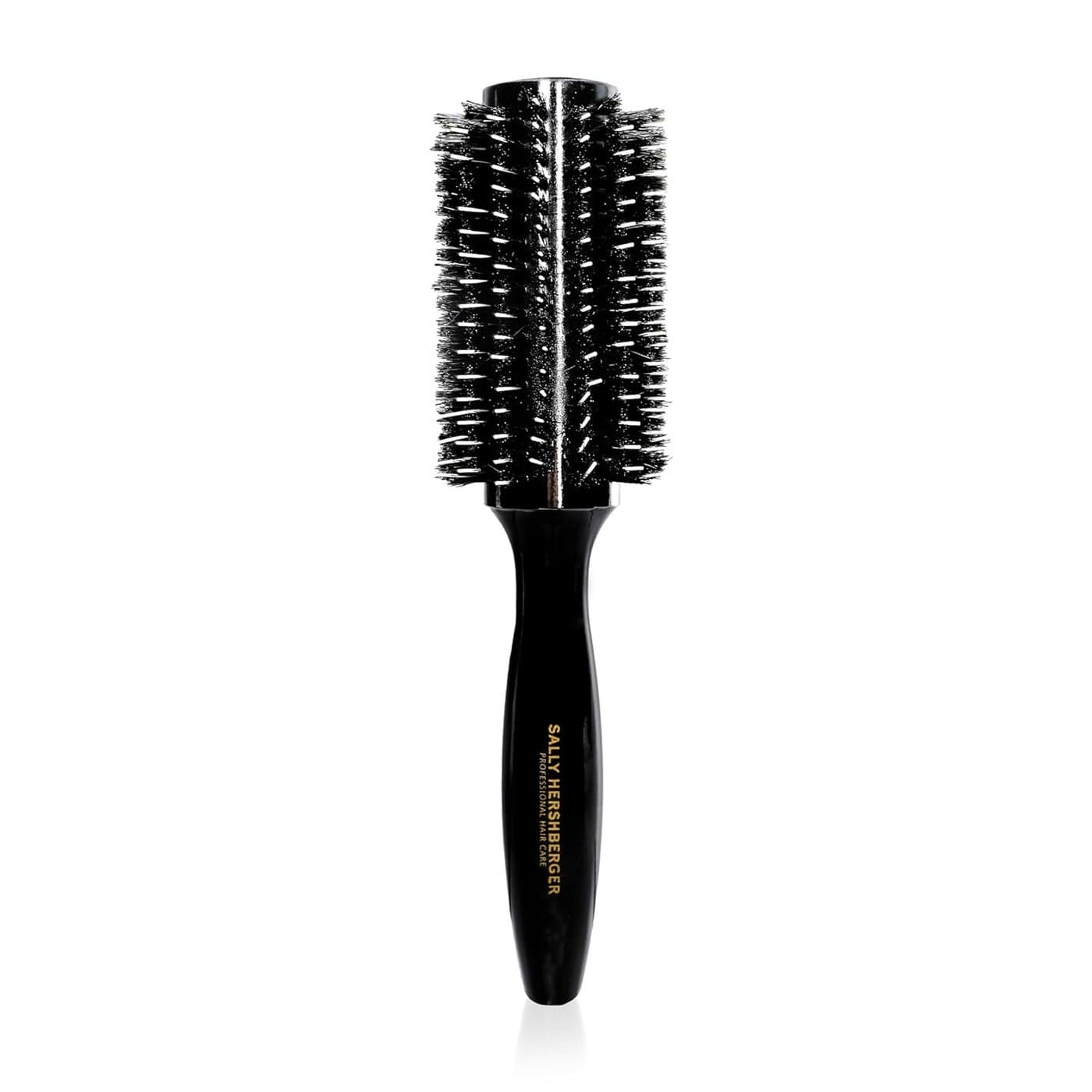 SALLY HERSHBERGER Large Round Brush Premium SalonTested Volumizing and Smoothing Barrel Hair Brush For Styling and Blow Drying Thick Through Fine Hair Boar Bristle Design 1 pc