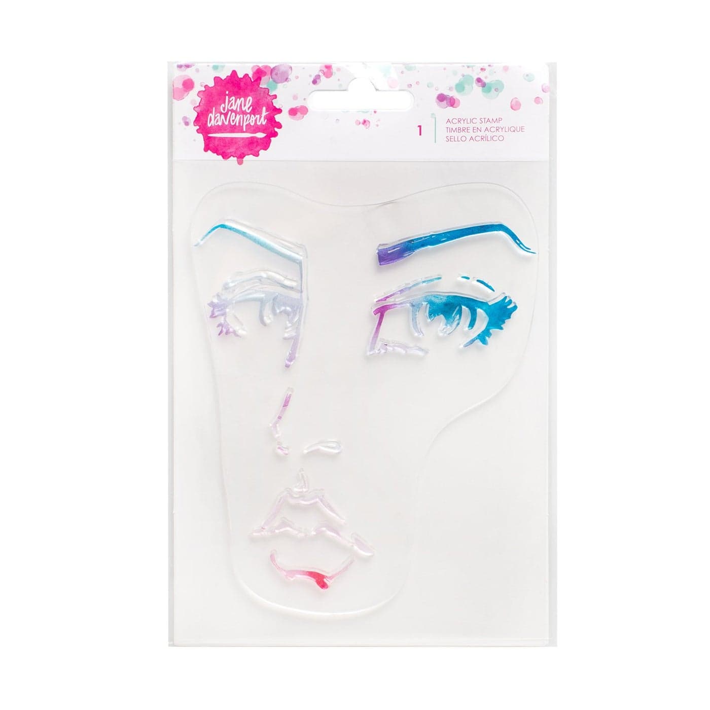 Jane Davenport 376687 Mixed Media 1 Piece Acrylic Stamp