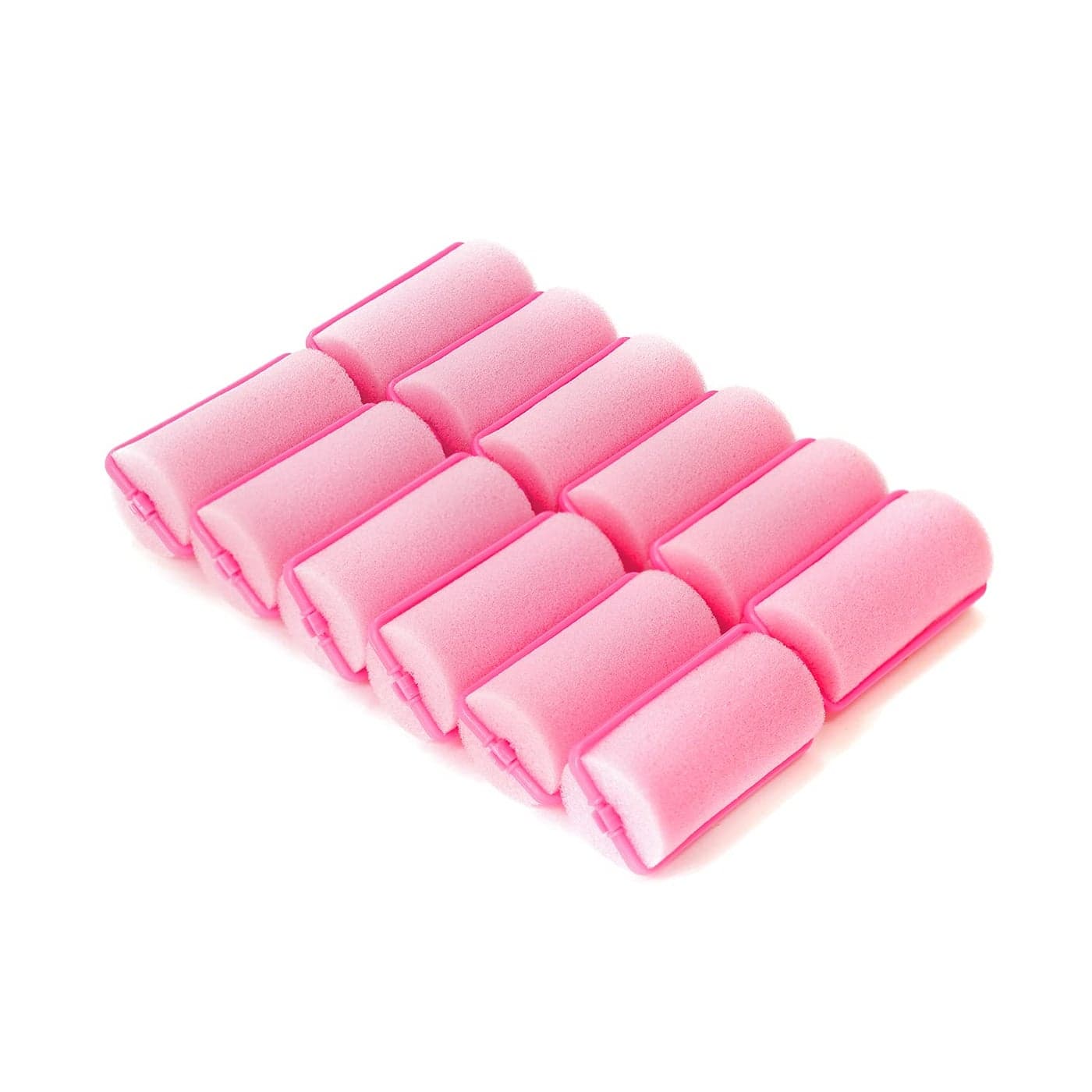 36 Pieces Foam Sponge Hair Rollers Soft Sleeping Flexible Styling Curlers for Hair Styling Pink