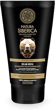 Natura Siberica Bear Hug Awakening Face Washing Gel for Men 150 ml Pack of 1