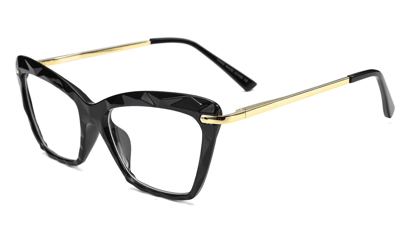 FEISEDY Cat Eye Glasses Frame Clear Lenses Eyewear Women B2440