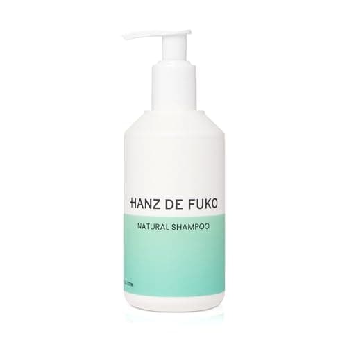Hanz de Fuko Premium Natural Shampoo for Men & Women – Hair Cleanser Helps Promote Hair Growth, Soothe Dry Scalp, Fight Dandruff – Sulfate & Paraben Free, 16+ Plant Extracts, 8 oz.
