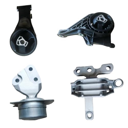 Yllshengyu 4Pcs Engine Motor & Transmission Mount Kit - Compatible with Malibu 2013-2015 L4 2.5L, Replaces OE A5502 A5711 A5501 A5719 3393 3194 3353 3196