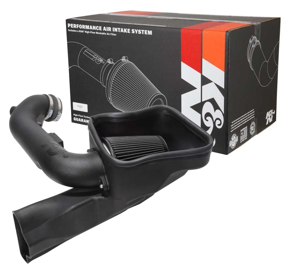 KN Cold Air Intake System HighFlow AirFilter Increase Performance Horsepower Compatible with 20182023 FORD Mustang GT 302605