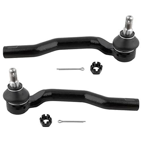 BOXI 2pcs Front Outer Tie Rod End Links Fit for Mazda CX-7 2007 2008 2009 2010 2011 2012 / for Mazda CX-9 2007 2008 2009 2010 2011 2012 2013 2014 2015 Sport Utility 4-Door | ES800600 ES800601