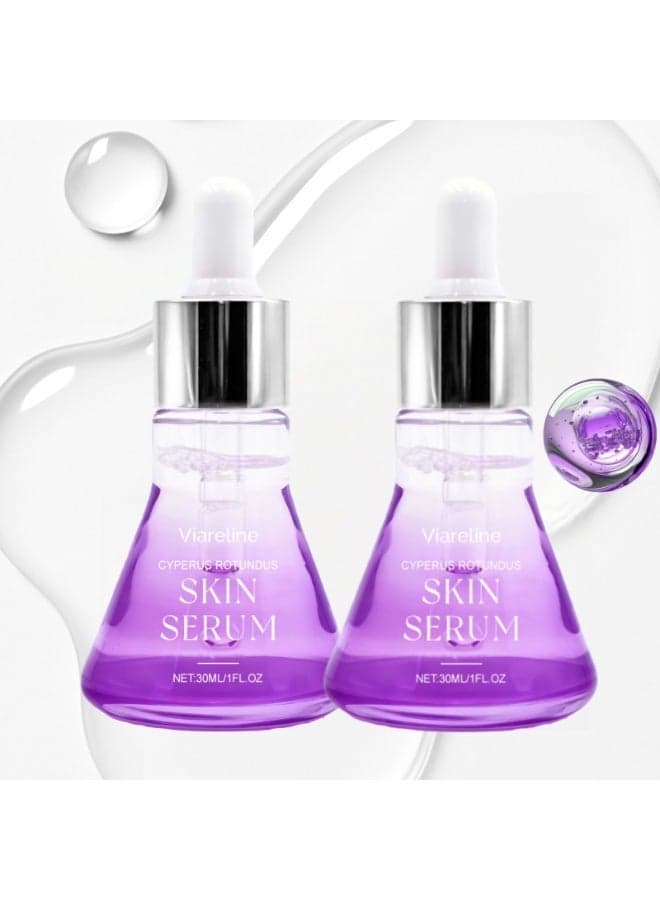 2-PACKS Cyperus Rotundus Skin Serum 30ml | Post-hair Removal Treatment Serum, Inhibits Hair Growth, Brightens and Fades Hair Marks 30ml*2