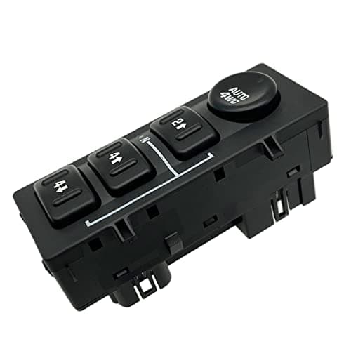 HYXUAN 4x4 4WD Switch Control Selector 15164520 Compatible with Escalade Avalanche 1500 2500 Silverado 1500 2500 3500 Suburban 1500 2500 Tahoe Sierra 1500 2500 3500 Yukon1500 2500