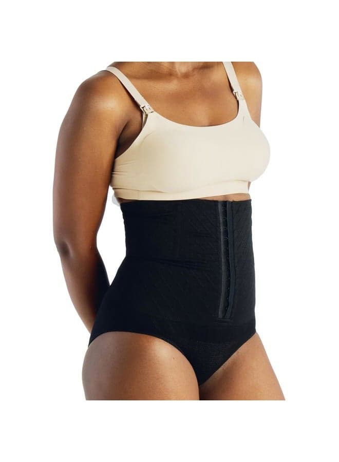 Women's C-Section & Postpartum Recovery Undies-C-Section Protection and Odor Reduction-Black, Medium Underwear