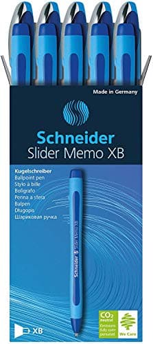 Schneider Slider Memo XB Ballpoint Pen 10Pack