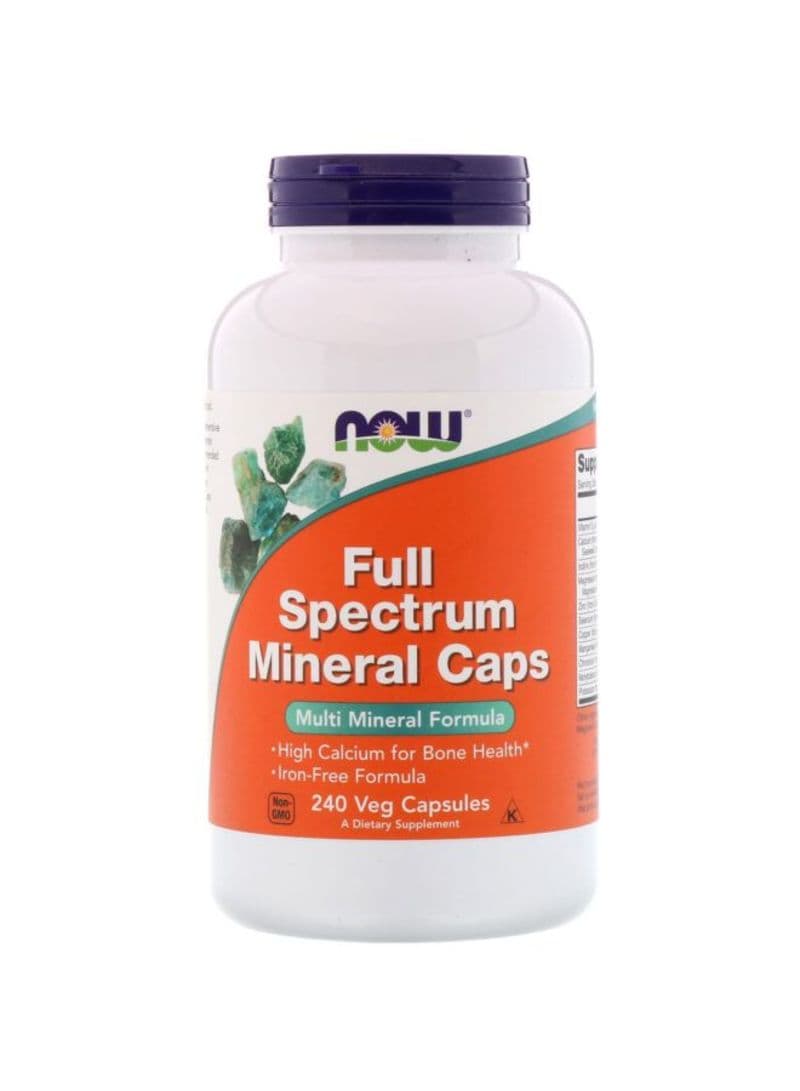 Full Spectrum Minerals Caps Dietary Supplement - 240 Veg Capsules