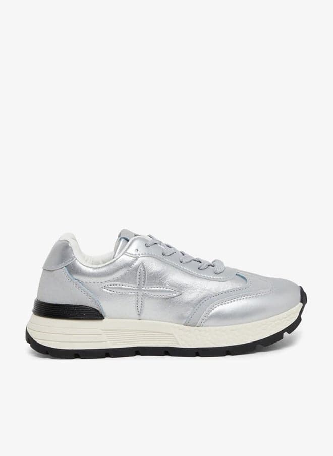 Classic Star Logo Lace Up Sneakers — 38