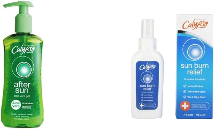 Calypso Aftersun Aloe Vera Gel 250ml Sun Burn Relief Spray