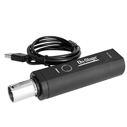 OnStage On-Stage BC1000 XLR Rechargeable Bluetooth Wireless Receiver