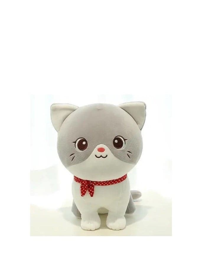 Cotton cat toy gray color