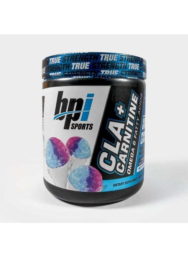 CLA + Carnitine – Conjugated Linoleic Acid – Weight Loss Formula – Metabolism, Performance, Lean Muscle – Caffeine Free – For Men & Women – Snow Cone – 50 servings – 12.34 oz.