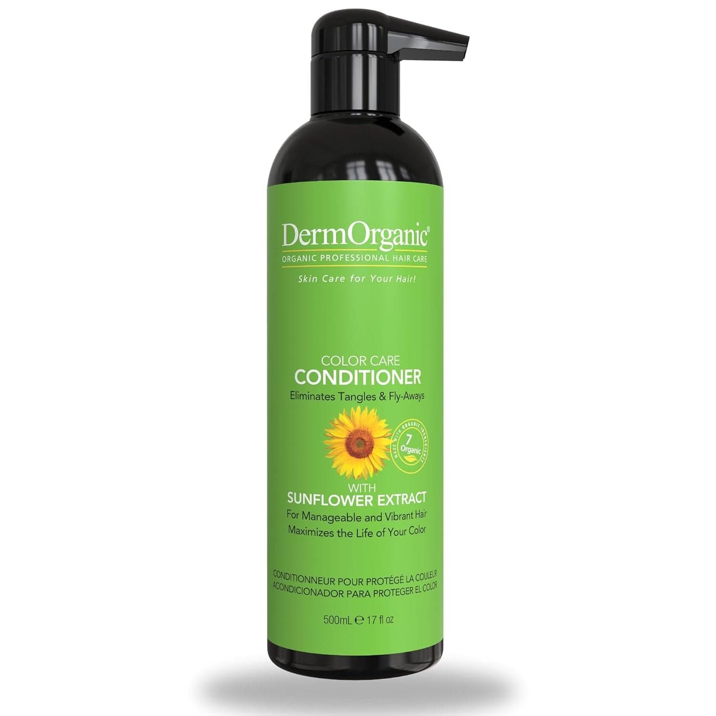 DermOrganic Color Care with Sunflower AntiFade Extract SulfateFree CONDITIONER 17 floz