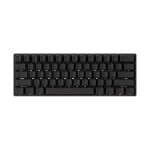 MONSGEEK FUN60 Pro Rapid Trigger Gaming Keyboard 8k SP Magnetic Switch HE Keyboard Multi-Modes Wireless 60% Black Shine-Through (Glare Magnetic Switch)