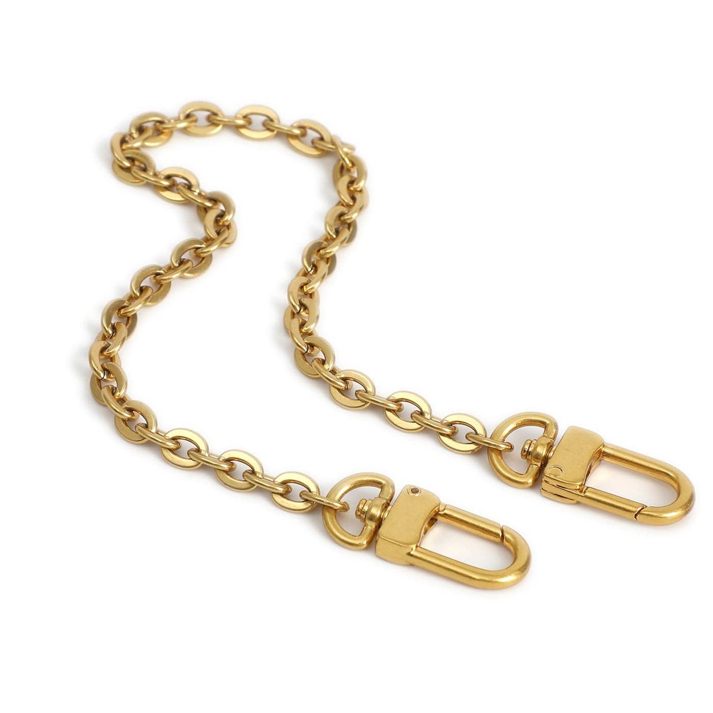 Xiazw Mini Copper Purse Chains Shoulder Crossbody Strap Bag Accessories Charm Decoration Antique Gold18