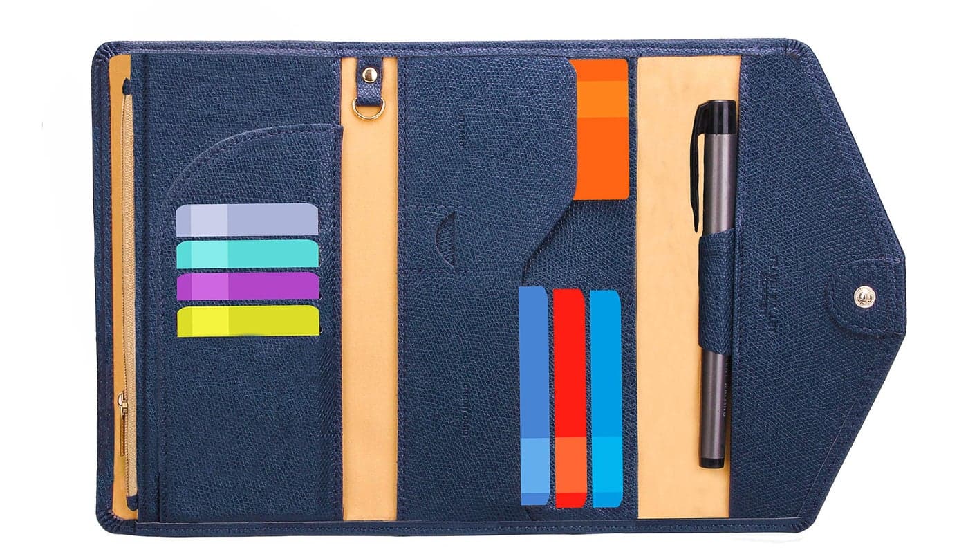 ZOPPEN Passport Holder for Women Passport Cover Travel Wallet Rfid Blocking Document Organizer Credit Card Holder Ver. 4