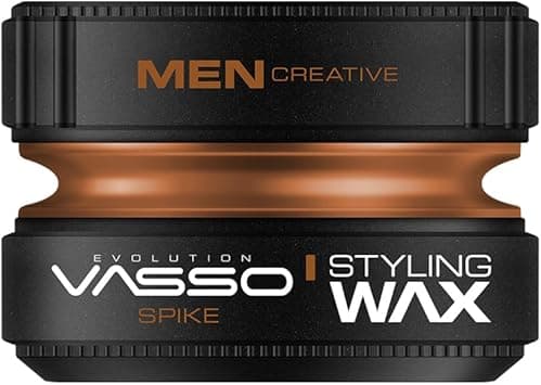 Vasso Spike Pro Clay Hair Dry Surfer Matte Look Styling Wax 150ml Brown 1 Count