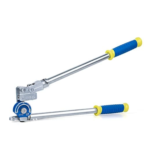 Pipe Bender 1/2" Heavy Duty Tubing Bender Tube Bender Roller 180° HVAC Copper Tool for Copper Pipe, Aluminum Pipe, Iron Pipe, Stainless Steel Pipe