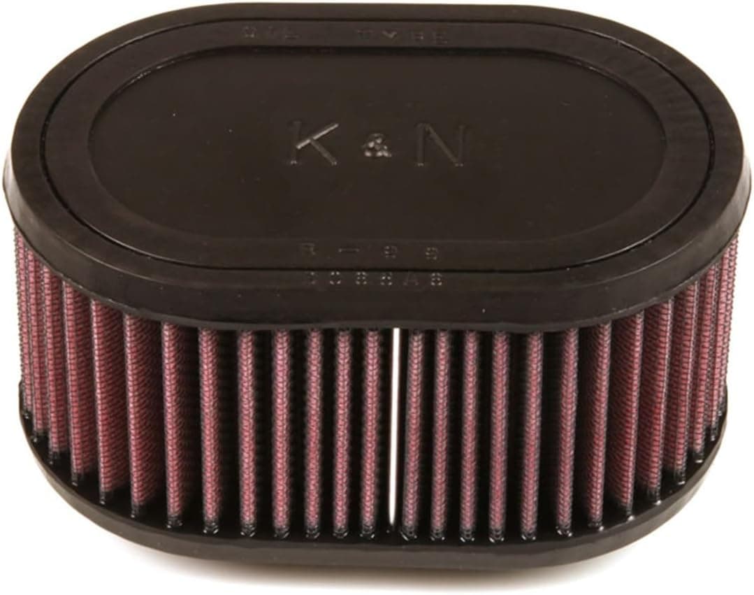 K&N R-0990 Washable and Reusable Universal Rubber Filter for Cars and Motorcycles