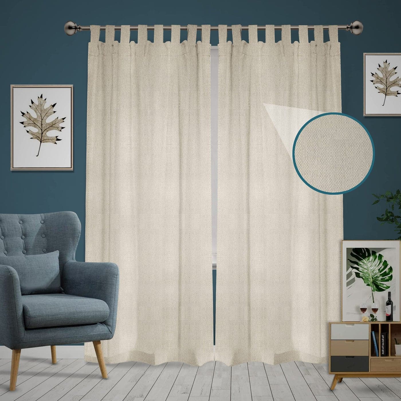 DIRT DEFENSE Canvas Drop Cloth Outdoor CreamBeige 54x108