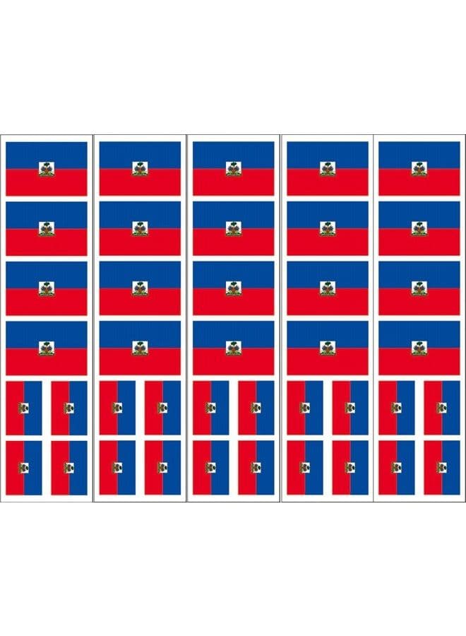40 Tattoos: Haitian Flag, Haiti Party Favors