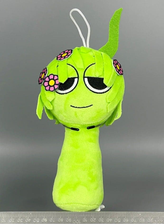 20cm Sprunki Plush Stuffed Dolls Game Toys Soft Animal Figure, Green