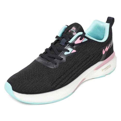Campus Women's Montana Running Shoes Navy/S.GRN - 7UK/India