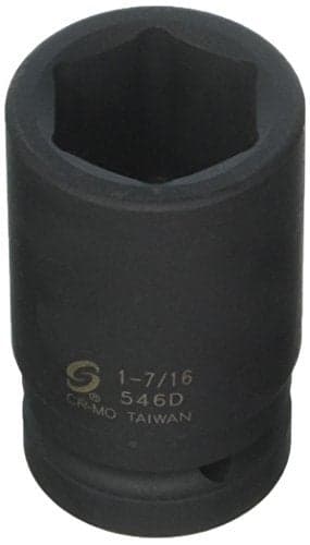 Sunex 546D 1" Drive Deep 6 Point Impact Socket 1-7/16"