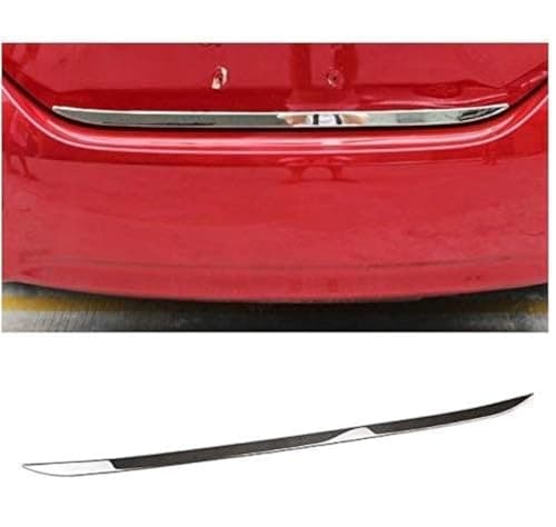 HUUSO Dicky Patti/Rear Boot Garnish/Trunk Garnish (Pack of 1) with Chrome Finish Compatible with Maruti Suzuki Ciaz