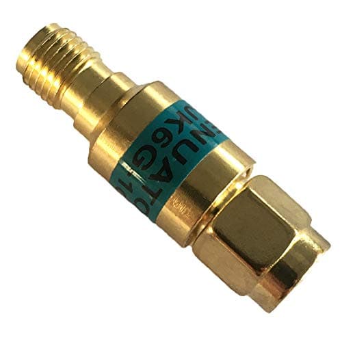 BECEN 2 Watt 20DB Fixed Attenuator - SMA Connector DC to 6Ghz 50Ohm